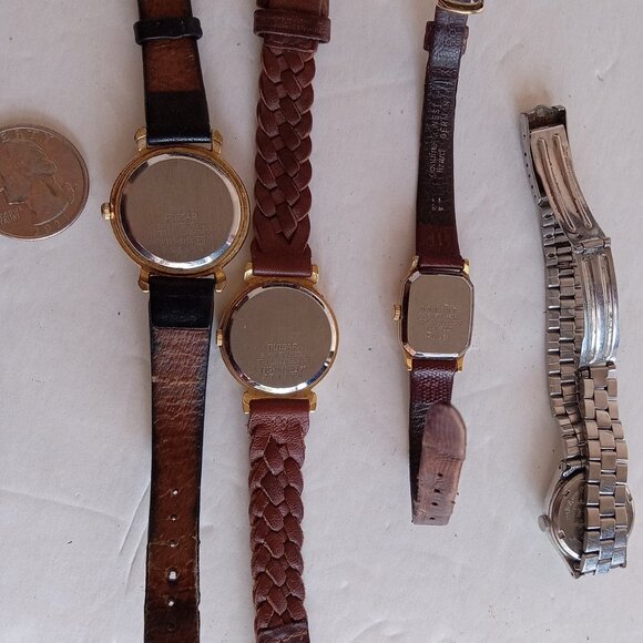 Lot of 5 Vintage Pulsar Watches - 1 Rare Native American Face - Picture 2 of 7